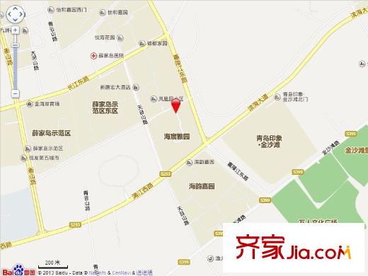 海宸雅園交通圖