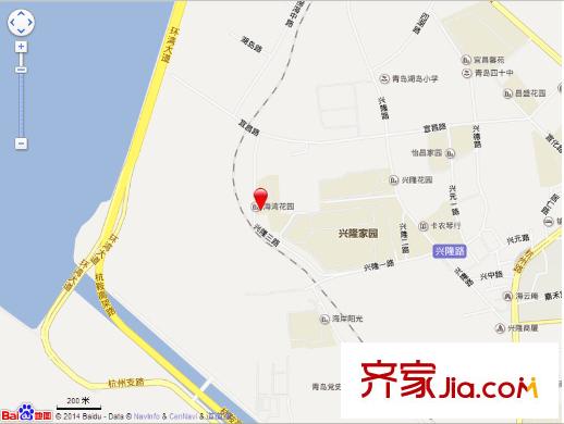 海灣花園(四方)交通圖