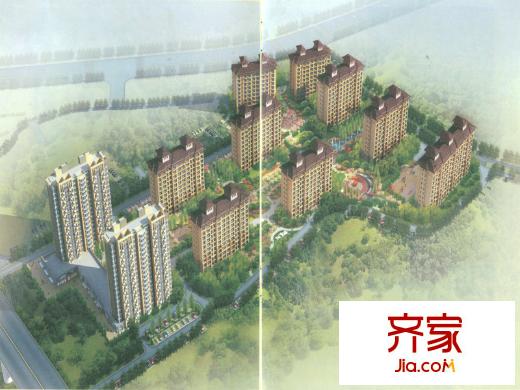 魯信南?；▓@外景圖鳥瞰圖