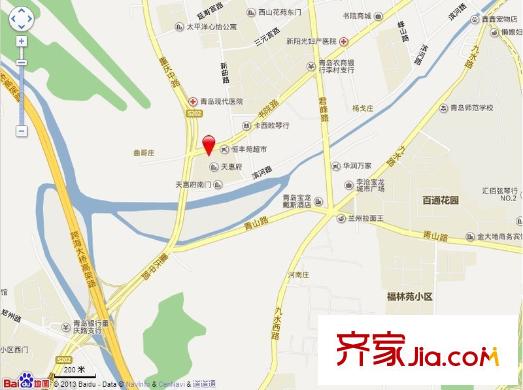 天惠府交通圖