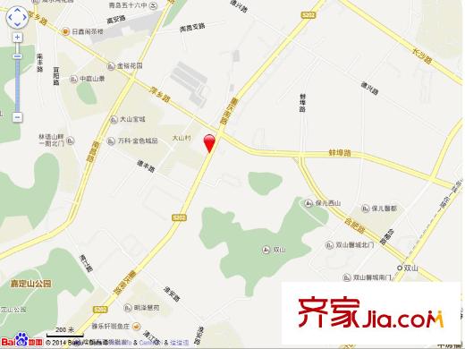 萬科城市魔方iBOX交通圖