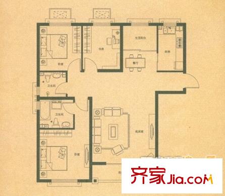 翠海依居 戶型圖