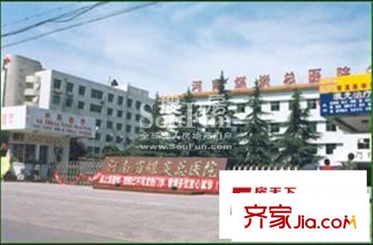 建業(yè)楓林上院配套圖醫(yī)院
