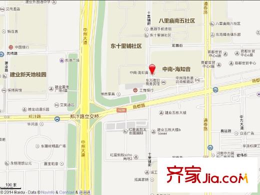 中南海知音交通圖 