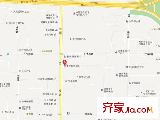 中亨都市花園交通圖 
