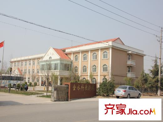 清水苑配套圖附近的金水科教新城（2013-3-20）