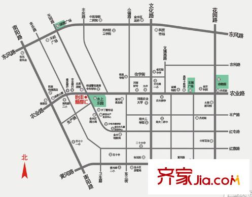 怡豐新都匯交通圖區(qū)位圖
