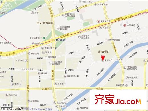 金領(lǐng)時(shí)代交通圖 
