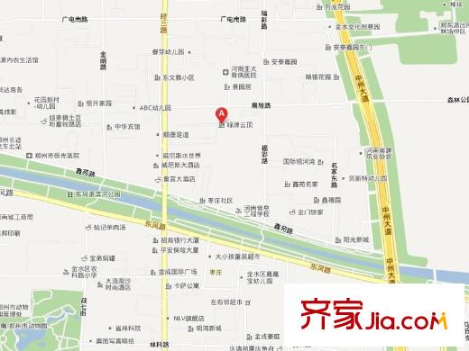 綠洲云頂交通圖 