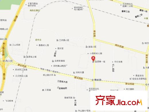 金源第一城交通圖 