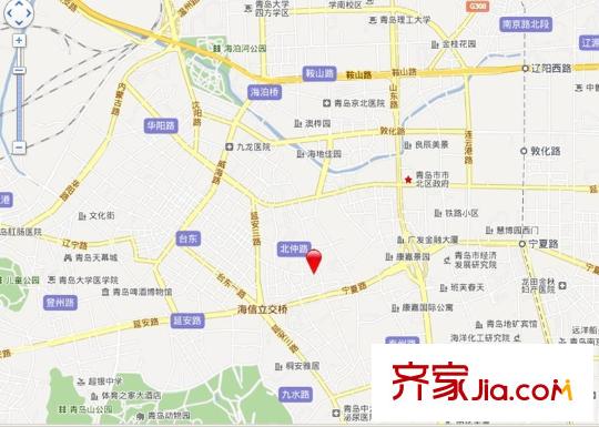 東仲小區(qū)交通圖