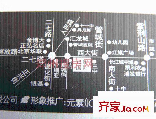 思念清清佳苑交通圖