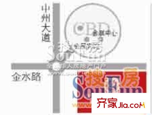 中凱華府交通圖