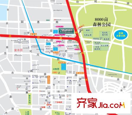 維也納森林交通圖區(qū)位圖