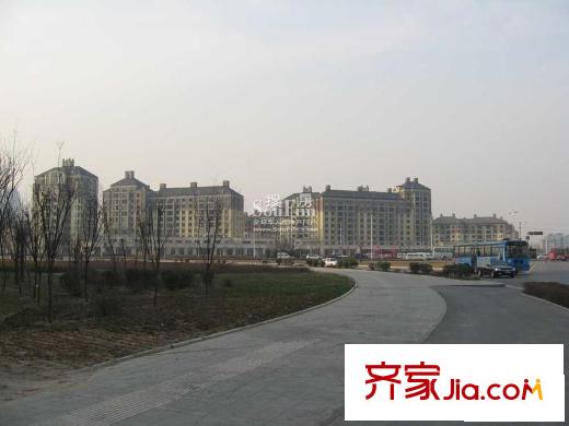 聚龍城德國(guó)印象配套圖周邊道路實(shí)景（2008.3）