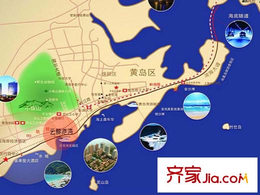 云龍港灣區(qū)位圖