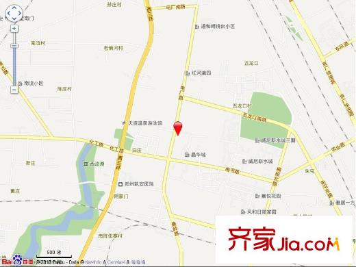 正商明鉆交通圖