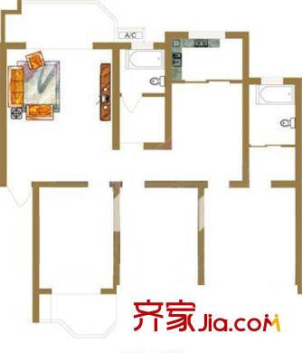 裕華第九城市 戶型圖