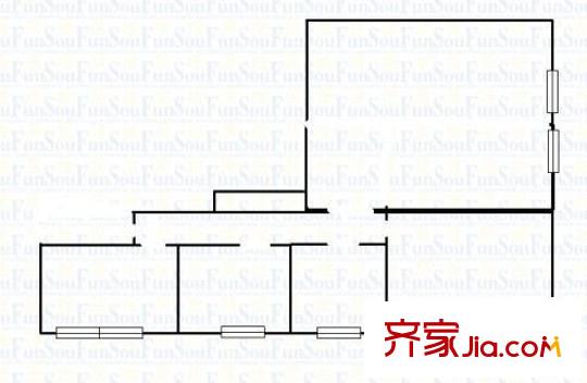 海琴廣場 3室 戶型圖