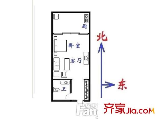曼哈頓廣場戶型圖曼哈頓 1室 戶型圖 1室1衛(wèi)1廚