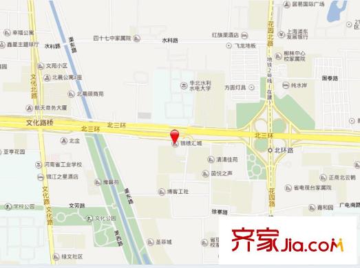 錦繡匯城交通圖 