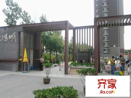 郑州美景鸿城户型图,装修效果图,实景图,交通图,配套图片-齐家网小区