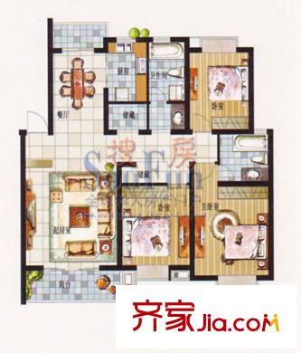 城市綠洲  戶型圖