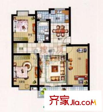 城市綠洲  戶型圖