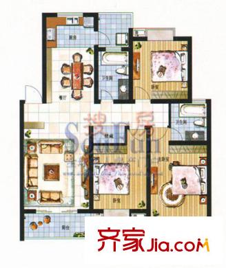 城市綠洲  戶型圖