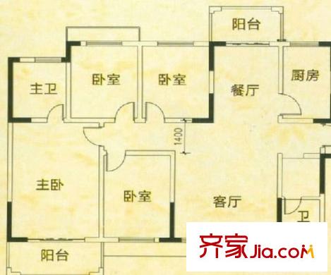寶城名邸  戶型圖
