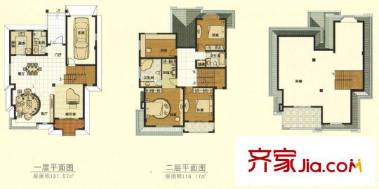 泰泓花園三期紫藤園R戶型 5室2廳3衛(wèi)1廚