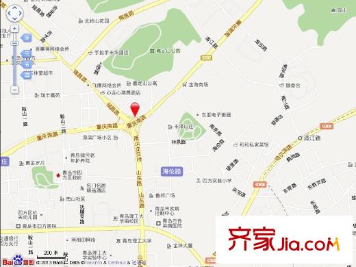 銀鷗新村交通圖
