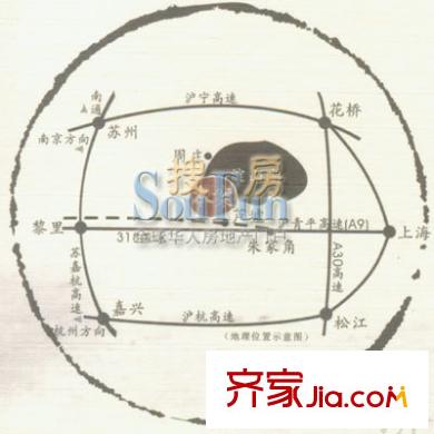 江南岸交通圖