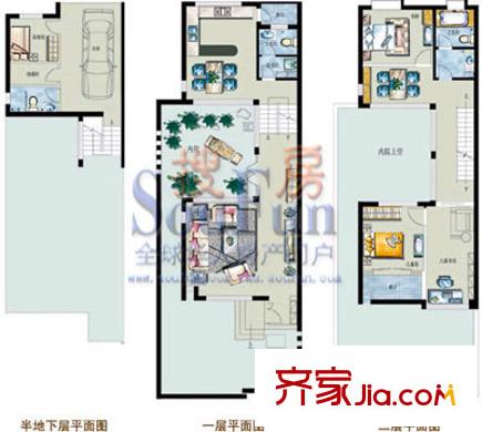 御墅臨峰西區(qū) 戶型圖