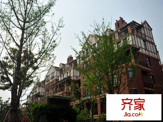 風景英倫別墅外景圖昆山 新苑花園別墅 