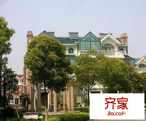 魚尾獅外景圖 