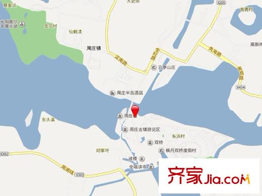 瑾潤(rùn)?九仰周莊交通圖
