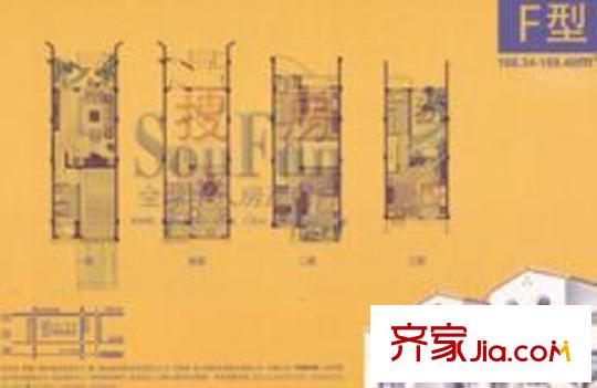 錦繡藍灣別墅戶型圖錦繡藍灣 5室 戶型圖 5室3廳3衛(wèi)1廚