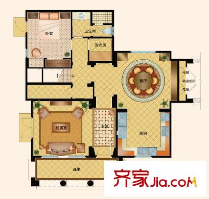 納帕爾灣三期 戶型圖