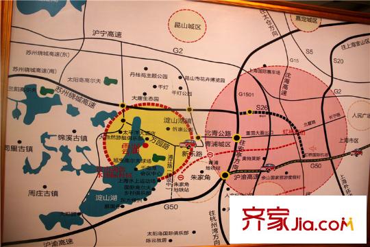 云湖御墅交通圖
