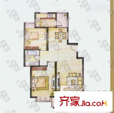秦峰廣場(chǎng)小區(qū) 戶型圖