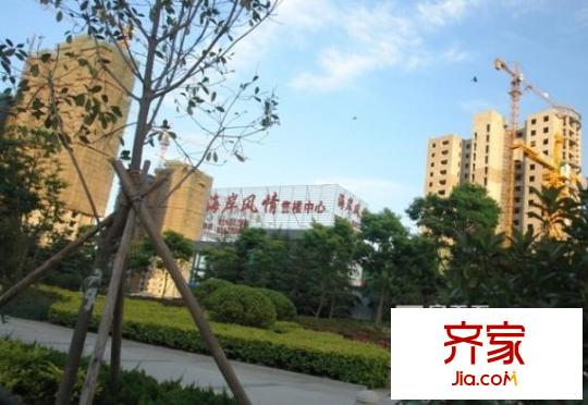 海岸風(fēng)情外景圖 