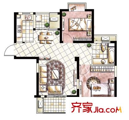 昆山 馨座 戶型圖