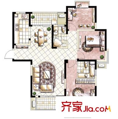 昆山 馨座 戶型圖