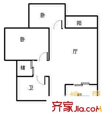 港澳新城 戶型圖