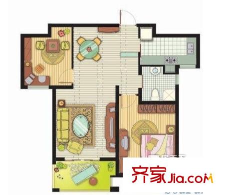 夏橋小區(qū) 戶型圖