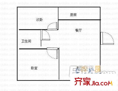 夏橋小區(qū) 戶型圖