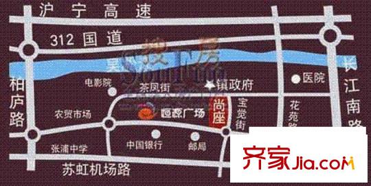 恒源尚座交通圖