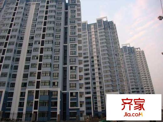 新僑花園外景圖10.18進(jìn)展：小區(qū)外景