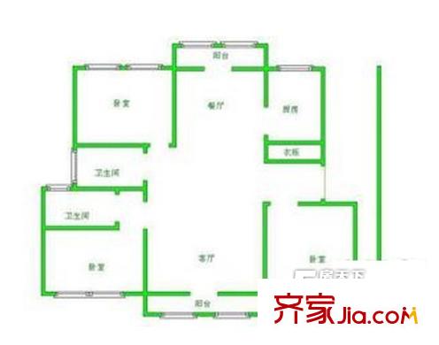昆山 馨園小區(qū) 戶型圖